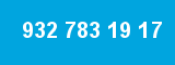 932 783 19 17